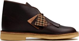 Clarks Desert Boot Scotch Grain - Dames - Veterlaarzen - Bruin - 42 EU - Tweed - Schoenen