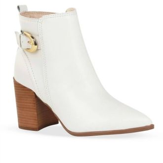 Bottero Womens Napoli Ankle Boots In Off White