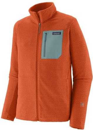 Patagonia R1 Air Jacket Fleecejacke f&uuml;r Herren | rot