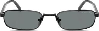 Prada Occhiali da sole squadrati - Nero