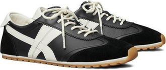 Tory Burch Hank Field Sneaker in Black /Blanc /Black at Nordstrom, Size 8.5