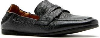 La Canadienne Kitson City Dry Penny Loafer in Black Pebble Leather at Nordstrom, Size 9.5