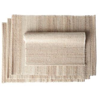 Sustainable Threads Biscotti Placemats - Set of 4 at Nordstrom