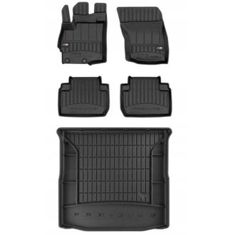 OEM Set Alfombrillas Goma 3d Mitsubishi Outlander 3 Desde 2012- 7 Plazas Con
