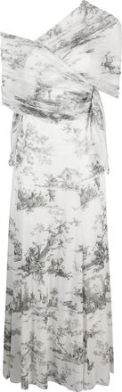 Philosophy di Lorenzo Serafini floral-print maxi dress - women - Polyamide - 38 - White