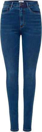 Only High Waist Skinny Jeans - Dames - Skinny Jeans - Blauw - S L30 - Katoen - Jeans