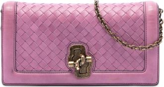 Bottega Veneta Pre-owned Bottega Veneta Nappa Intrecciato Olimpia Knot Shoulder Bag Ladies LO04D6OXUJ53WGVP