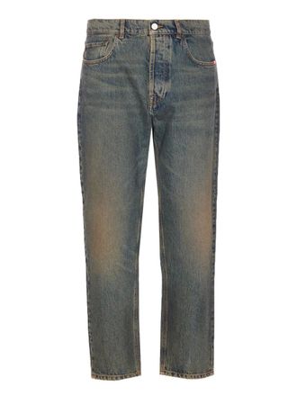 Amish whiskering-effect jeans - men - Cotton - 31 - Blue