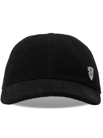 Burberry corduroy baseball cap - men - Cotton/Cotton - S - Black