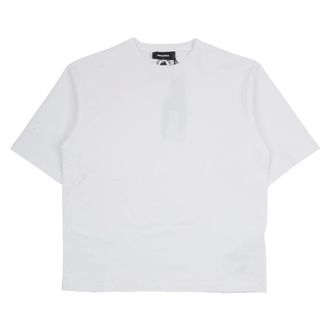 Dsquared2 Loose Fit T-Shirt - male - Dsquared2 - T-Shirts - White - XL - Tops
