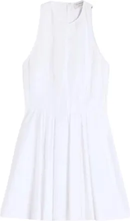 Sportmax White Scoop Neck Maxi Dress