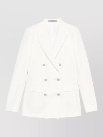 Tagliatore double breasted jacket structured front pockets