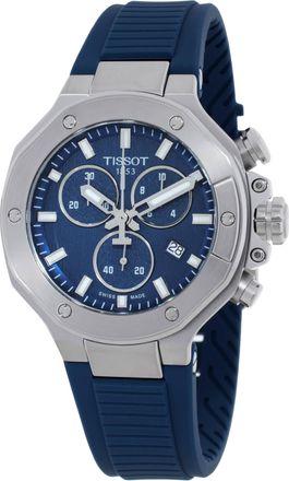 Tissot T-Race Chronograph Quartz Blue Dial Watch T1418171704100
