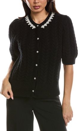 Elie Tahari The Ella Wool & Cashmere-Blend Cardigan