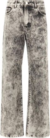 Federica Tosi Dames, Jeans, Grijs, Maat: W27 Wol