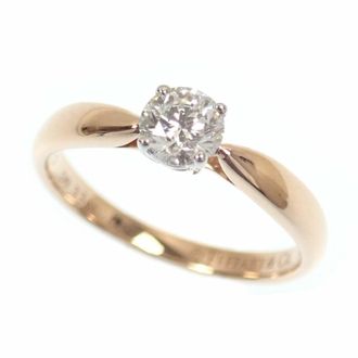 Tiffany & Co. Pink Gold (18K) Platinum 950 Band Ring (Pre-Owned)