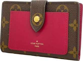 Louis Vuitton Brown Fuchsia Wallet (Bi-Fold) (Pre-Owned)