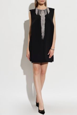 Sportmax Festoso Dress, Womens, Black