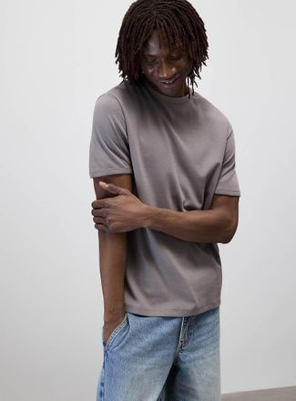 Le 31 Mens Dressy Pima cotton jersey T-shirt Standard fit