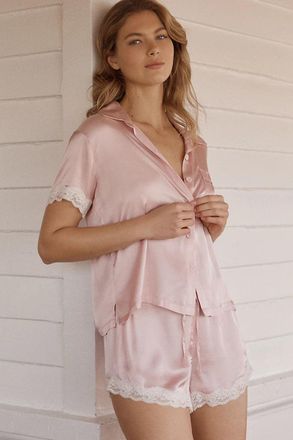 Papinelle Sleepwear Annabelle Satin Pajama Set