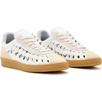 AllSaints Velma Woven Sneaker in Chalk White at Nordstrom Rack, Size 7Us / 37Eu