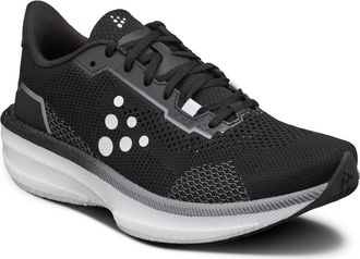 Craft Endurance 2 Running Shoe in Black/Contrast White at Nordstrom, Size 9.5