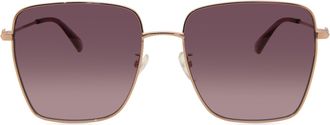 Moschino MOS072/G/S Asian Fit DDB/3X Mens Sunglasses Gold Size 59