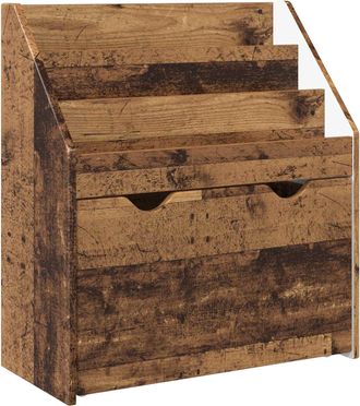 vidaXL Estanter&iacute;a Para Ni&ntilde;os Con Caj&oacute;n Madera Vieja 60 X 29,5 X 69 Cm Vidaxl