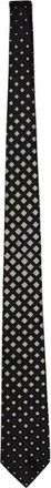 Emporio Armani Pure Silk Jacquard Tie - Heren - Stropdassen - Zwart - ONE Size - Accessoires