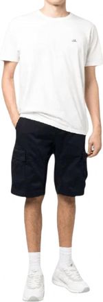 C.P. Company Bermuda Cargo Shorts In Medieval Blue