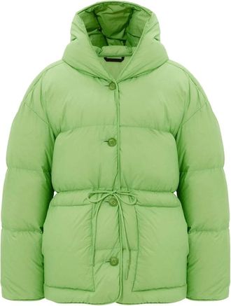 Ienki Ienki Hooded Puffer Jacket - Dames - Winterjassen - Groen - S - Jassen