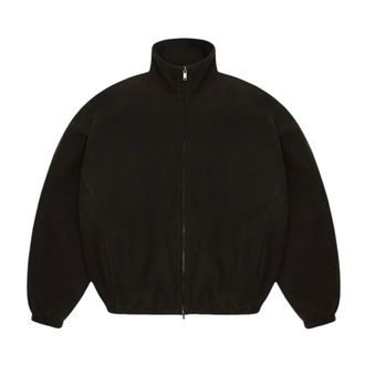 Rains Fleece Zip Jacket - male - Rains - Zip-throughs - Brown - S - Sweatshirts & Hoodies