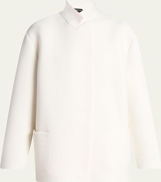 Tom Ford Wool-Cashmere Knit Jacket