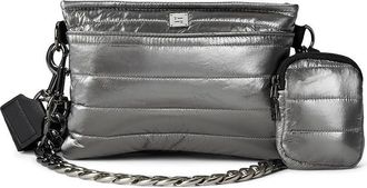 Think Royln Womens Think Royln Downtown HL9122LPE Handbags Gray Crossbody Strap BUU1155