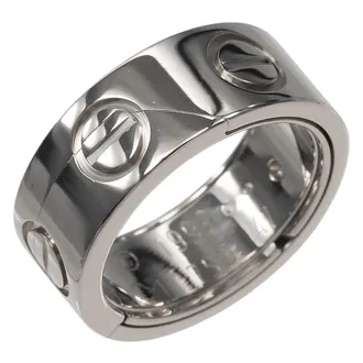 Cartier White Gold (18K) Band Ring (Pre-Owned)