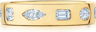 Kwiat Multi Shape Diamond Stacking Ring in Yellow Gold at Nordstrom, Size 6
