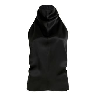 Khaite Rone Top - Dames - Tops - Zwart - Maat: XS Zijde