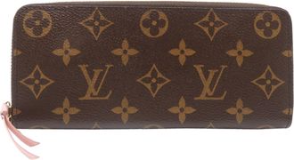 Louis Vuitton Rose Ballerine Monogram Long Wallet (Bi-Fold) (Pre-Owned)