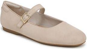 Dr. Scholls Wexley Mary Jane Ballet Flat in Chalk Beige Faux Leather at Nordstrom Rack, Size 8.5
