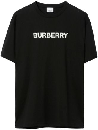 Burberry Black Logo Print T-shirt