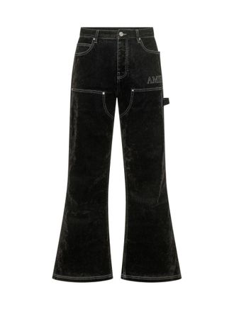 Amiri Black Straight Jeans