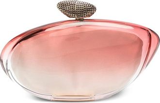 Benedetta Bruzziches Crystal-embellished Ombr&eacute; Clutch Bag