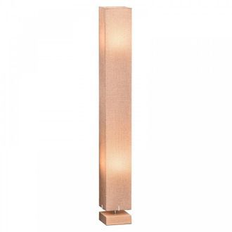 HOMCOM Linen Shade Tall Floor Lamp Beige | TJ Hughes