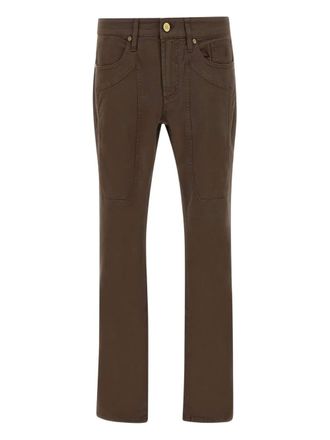 Jeckerson John five-pocket trousers - men - Cotton/Elastane - 33 - Brown