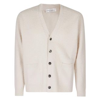 Roberto Collina Cardigan Casentino Oversize - - Knitwear - Uomo - Beige - L
