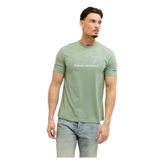 Emporio Armani T-Shirt - male - Emporio Armani - T-Shirts - Green - XL - Tops