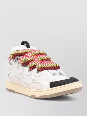 Lanvin low top sneakers pull tab rubber sole