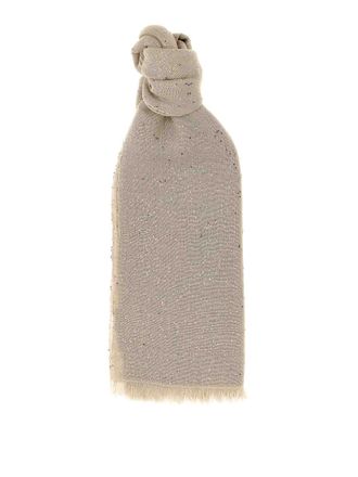 Brunello Cucinelli Micro Sequin Scarf
