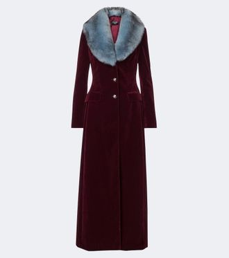 Dolce & Gabbana Cappotto in velluto di cotone