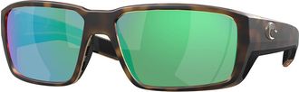 Costa 6S9079 Fantail Pro Polarized 907915 Mens Sunglasses Tortoiseshell Size 60